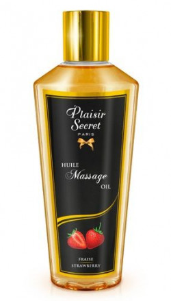Массажное масло для тела с ароматом клубники - 250 мл. Массажное масло для тела с ароматом клубники - 250 мл.