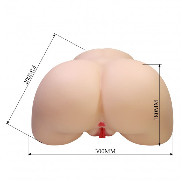 Телесный мастурбатор с 2 любовными отверстиями Olivia Телесный мастурбатор с 2 любовными отверстиями Olivia