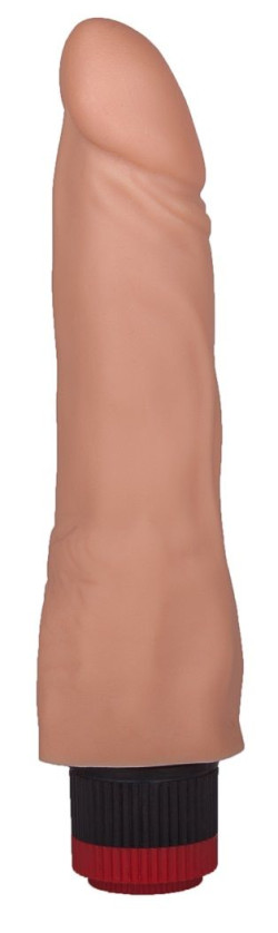 Гелевый вибратор-реалистик - 18,8 см. Гелевый вибратор-реалистик - 18,8 см.