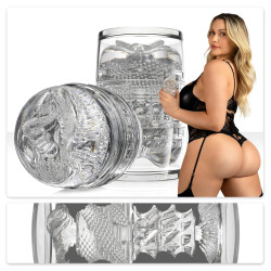 Прозрачный двусторонний мастурбатор Fleshlight Quickshot Mia Malkova Прозрачный двусторонний мастурбатор Fleshlight Quickshot Mia Malkova