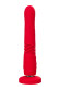 Красный пульсатор Gravity со съемной присоской - 25,9 см.