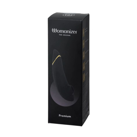 Черный бесконтактный клиторальный стимулятор Womanizer The Original Premium Черный бесконтактный клиторальный стимулятор Womanizer The Original Premium