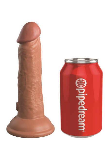 Кофейный фаллоимитатор 6 Silicone Dual Density Cock - 17 см. Кофейный фаллоимитатор 6 Silicone Dual Density Cock - 17 см.