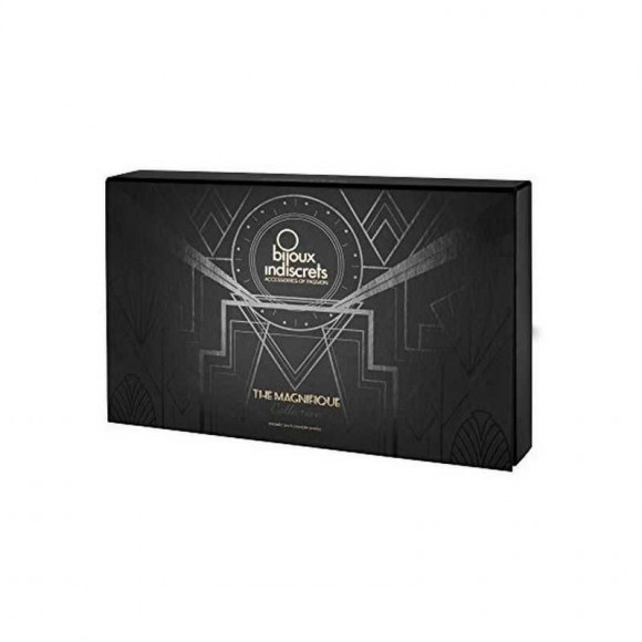 Серебристое украшение на плечи Magnifique Metallic Chain Shoulders & Back Jewelry