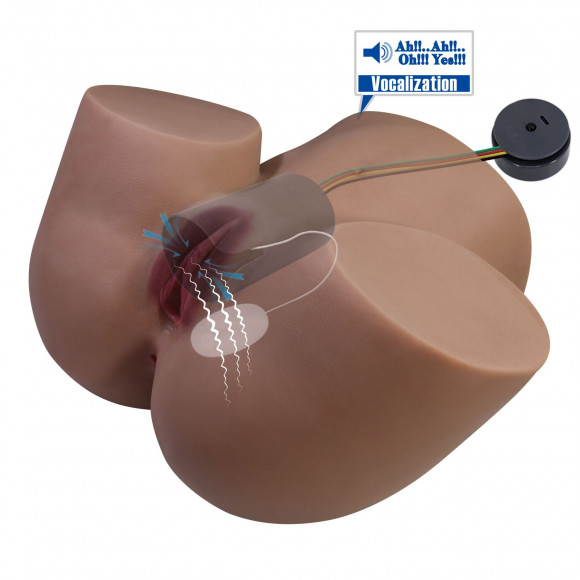 Мастурбатор Briony с 2 любовными каналами Мастурбатор Briony с 2 любовными каналами