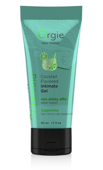 Съедобный интимный гель Orgie Lube Tube Cocktail Caipirinha - 50 мл. Съедобный интимный гель Orgie Lube Tube Cocktail Caipirinha - 50 мл.