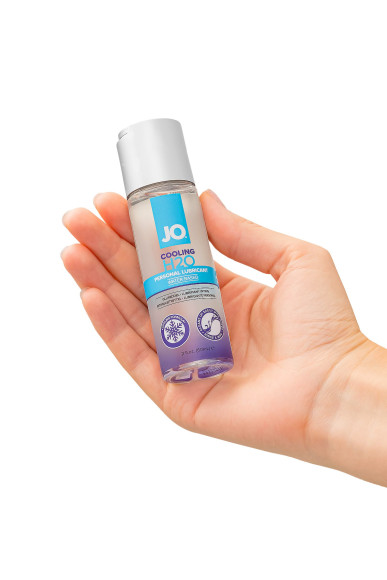 Охлаждающий лубрикант на водной основе JO Personal Lubricant H2O COOLING - 60 мл. Охлаждающий лубрикант на водной основе JO Personal Lubricant H2O COOLING - 60 мл.