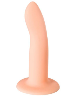 Телесный нереалистичный дилдо Emotional - 13 см. Телесный нереалистичный дилдо Emotional - 13 см.