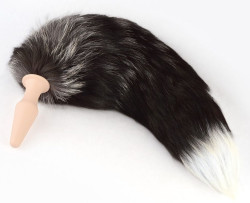 Анальная пробка с пушистым хвостом №2 Анальная пробка с пушистым хвостом №2