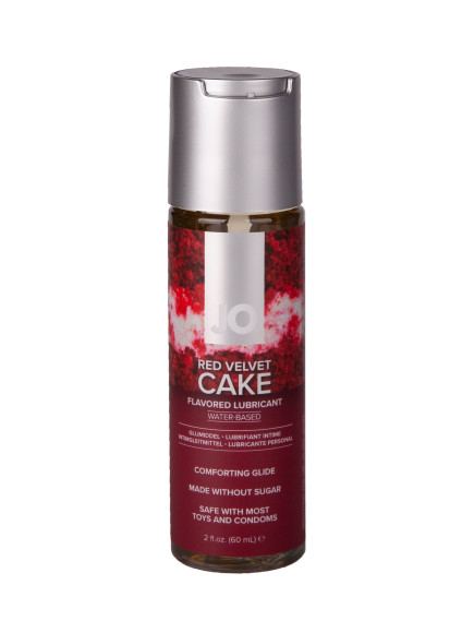 Лубрикант на водной основе JO H2O Red Velvet Cake Flavored Lubricant - 60 мл. Лубрикант на водной основе JO H2O Red Velvet Cake Flavored Lubricant - 60 мл.