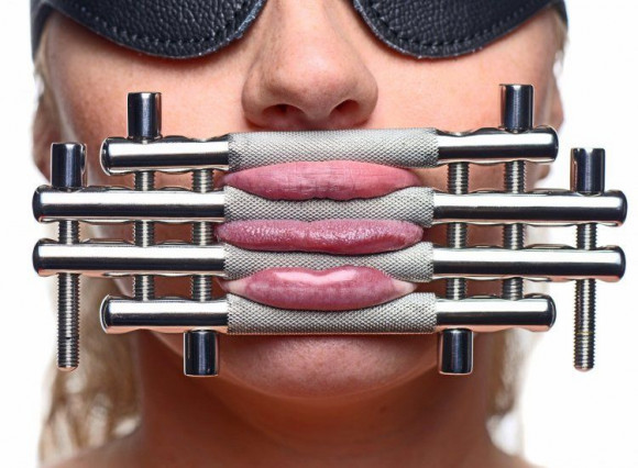 Фиксатор для губ и языка Stainless Steel Lips and Tongue Press Фиксатор для губ и языка Stainless Steel Lips and Tongue Press