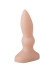 Телесный анальный плаг с каплевидным кончиком - 10 см. Телесный анальный плаг с каплевидным кончиком - 10 см.