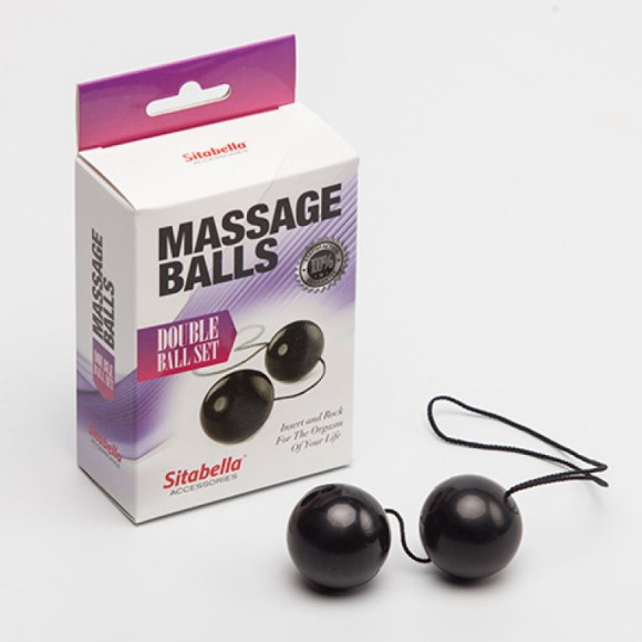 Черные вагинальные шарики Sitabella Черные вагинальные шарики Sitabella