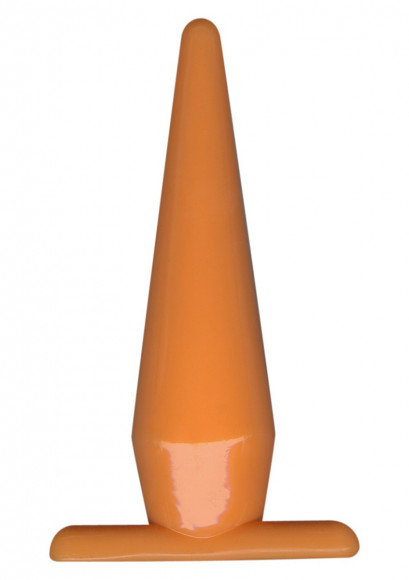 Оранжевая анальная пробка Funky - 10,5 см. Оранжевая анальная пробка Funky - 10,5 см.