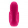 Розовый вибромассажер для ношения Top Secret