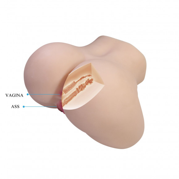 Телесный мастурбатор Liora с вибрацией Телесный мастурбатор Liora с вибрацией