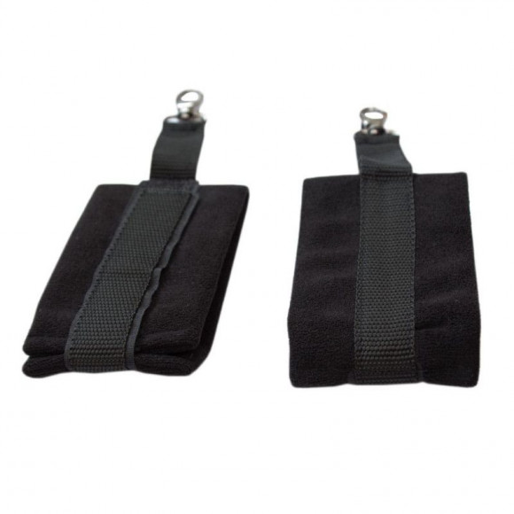 Малиново-черная подушка для любви HANNA с фиксаторами Малиново-черная подушка для любви HANNA с фиксаторами