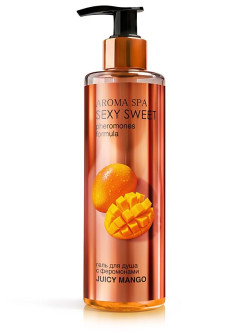 Гель для душа с феромонами и ароматом манго Juicy Mango - 200 мл. Гель для душа с феромонами и ароматом манго Juicy Mango - 200 мл.