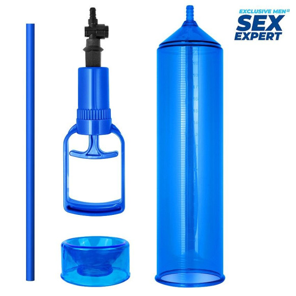 Синяя вакуумная помпа с уплотнительной насадкой Синяя вакуумная помпа с уплотнительной насадкой