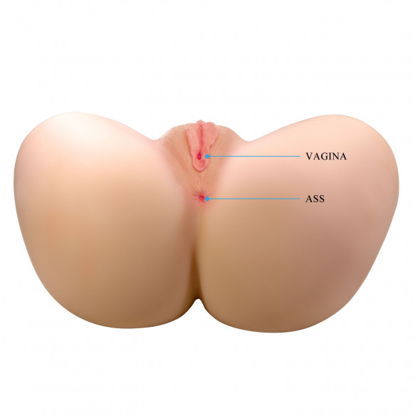 Телесный мастурбатор Vivian с 2 любовными тоннелями Телесный мастурбатор Vivian с 2 любовными тоннелями