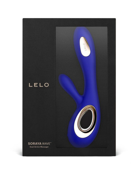 Синий вибратор-кролик Lelo Soraya Wave - 21,8 см. Синий вибратор-кролик Lelo Soraya Wave - 21,8 см.