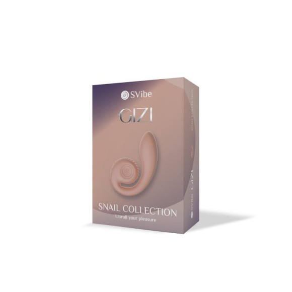 Персиковый вибромассажёр SVibe Gizi Персиковый вибромассажёр SVibe Gizi