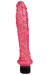 Розовый вибратор-реалистик с фантастическим рельефом - 25,4 см.