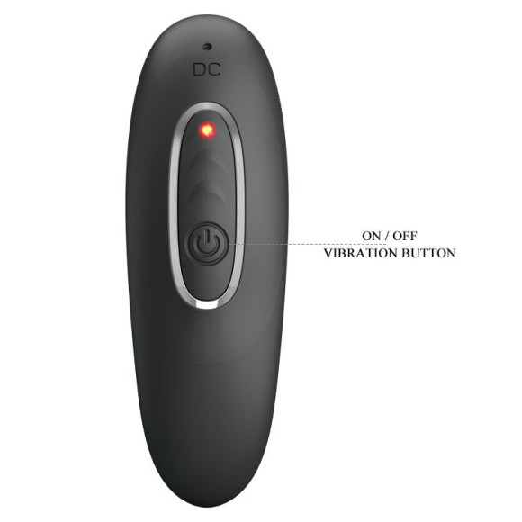 Черный массажер простаты с волновой стимуляцией Remington - 11 см. Черный массажер простаты с волновой стимуляцией Remington - 11 см.