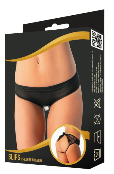 Изящные контактные трусики-слипы с цветочным кружевом Изящные контактные трусики-слипы с цветочным кружевом