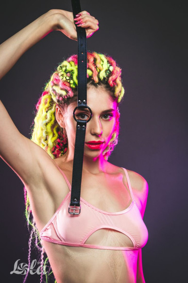 Черный кляп-кольцо Modesty Черный кляп-кольцо Modesty